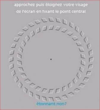 viser bien le point noir avec vos yeux